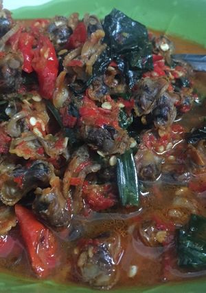 Foto resep Tumis Kangkung Remis Pedas