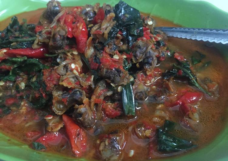 Tumis Kangkung Remis Pedas