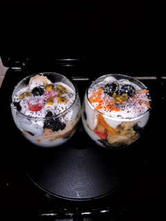 A picture of Parfait..jina isikushtue😂 it's really simple #jikonichallenge.