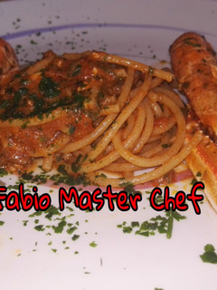 Foto di Spaghetti Integrali con Scampi e Pelati