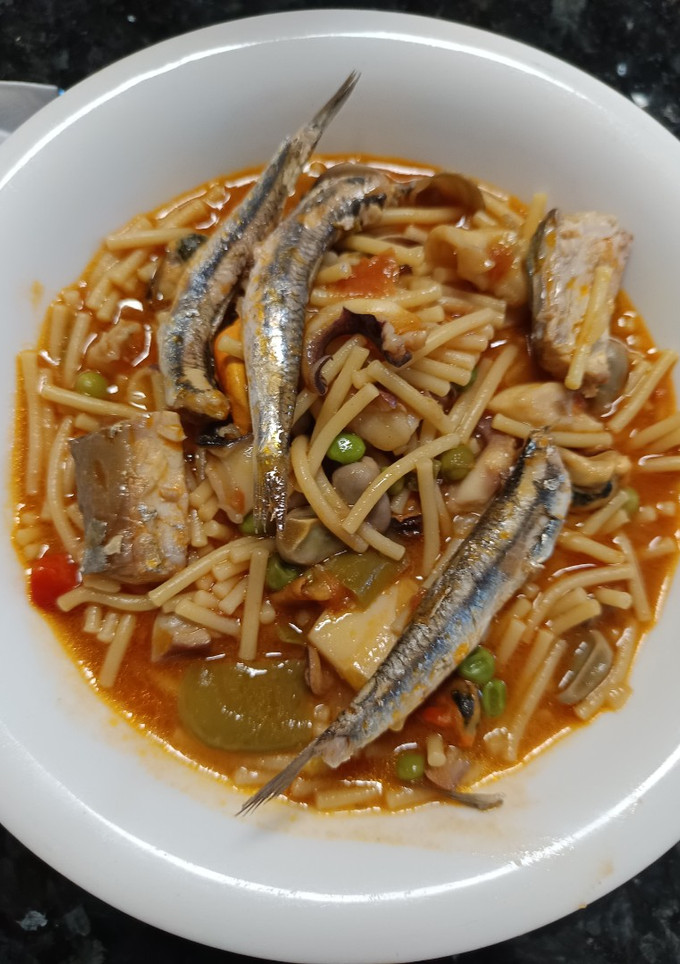 Una foto de Fideos a la Andaluza🍲