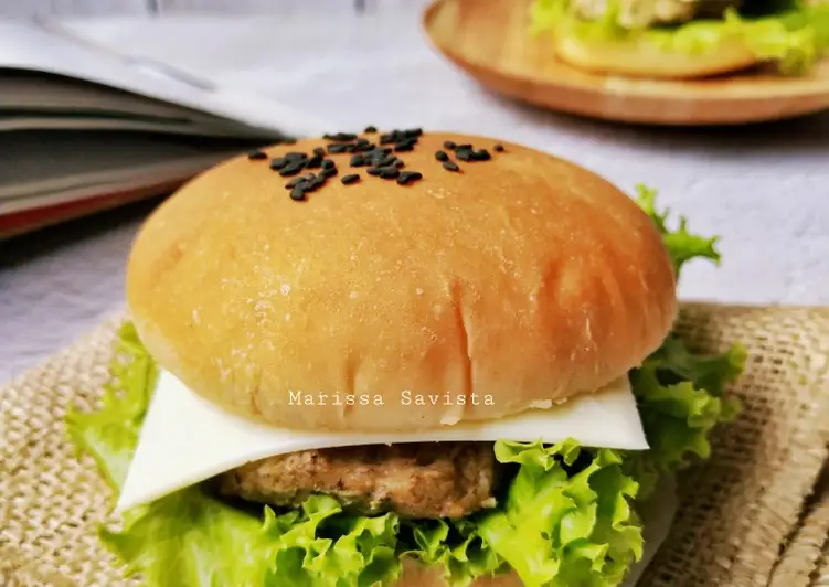 Resep Baru Burger dengan Patty Kulit Pisang Ala Restoran