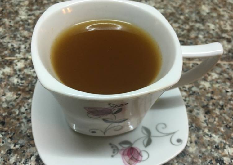 Ginger lemon tea