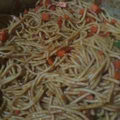 A picture of Spagetti.