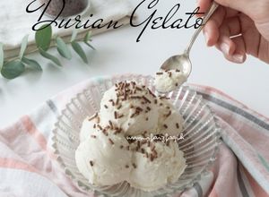 Foto resep Durian Gelato