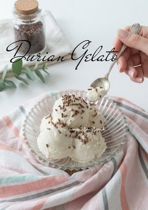 Foto resep Durian Gelato