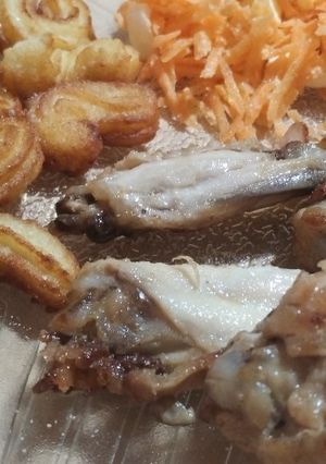 Una foto de Alitas de pollo 🍗 a la manteca 🧈