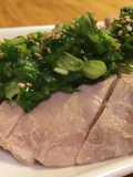Steamed Chicken with Green Onion Sauce