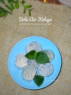 Foto resep Bola Air Kelapa (Isian Mochi Kelapa)
