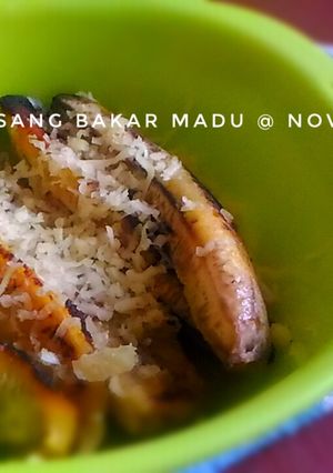 Foto resep Mpasi 14 bulan pisang bakar madu