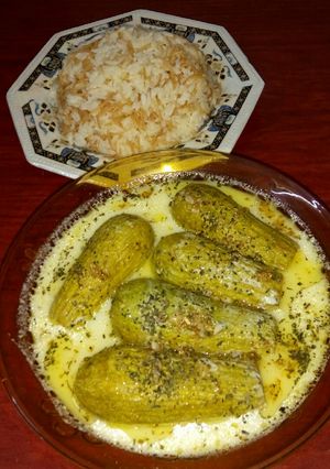 صورة لوصفة شيخ المحشي بالكوسا