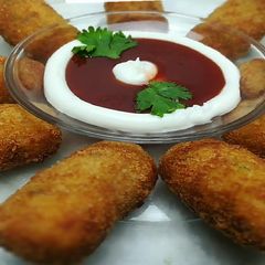 A picture of Chicken Croquettes.