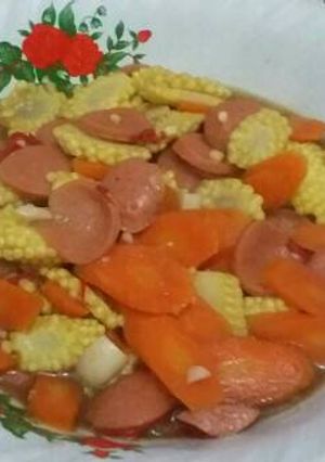 Foto resep Oseng jagung muda