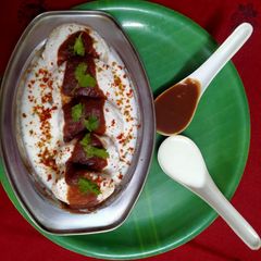 A picture of Steamed dahi bhalle 0 oil recipe.