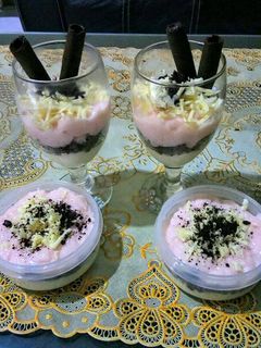 Foto resep Cheese Cake Lumer Strawberry Oreo
