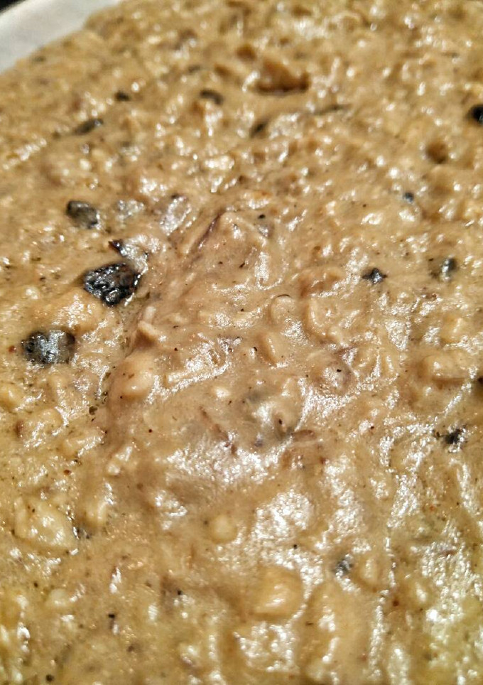 Una foto de Croquetas de gallina y ajo negro