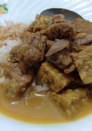 Foto resep Lodeh nangka muda daging