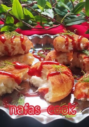 عکسی از دستور آرانچینی (کوفته برنج ایتالیایی)