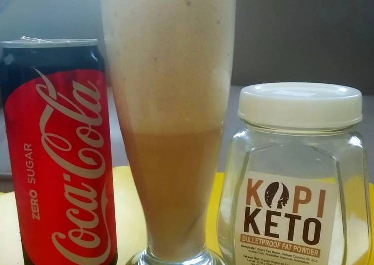 Bagaimana Membuat Es Mega Mendung Keto - tanpa whipcream! Anti Gagal