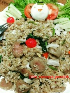 Foto resep Nasi goreng pentol