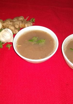 A picture of Black gram soup.
