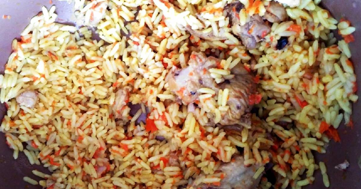 Плов С Курицей В Мультиварке Фото