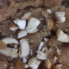 Sooji ka halwa A picture of Sooji ka halwa.
