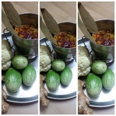 A picture of Maharastrian saoji special mix veg.