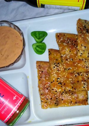 A picture of Pizza Naan.