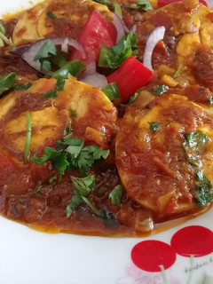 A picture of Egg Curry#4weekschallenge.