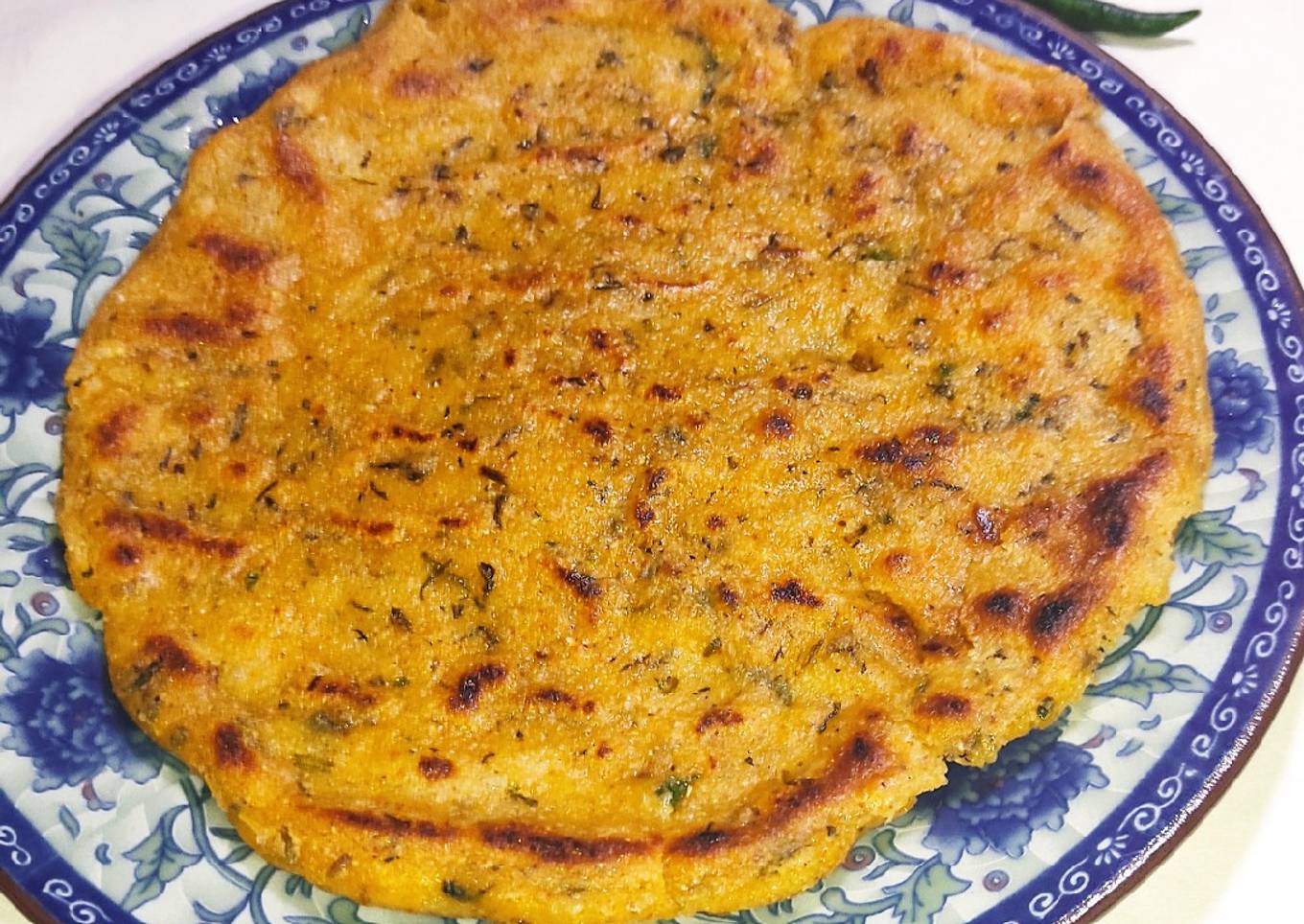 Masala Makki Ki Roti 😋