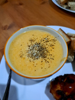 Foto resep Pumpkin Cream Soup ala ibu