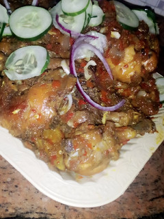 A picture of Pepper chicken.