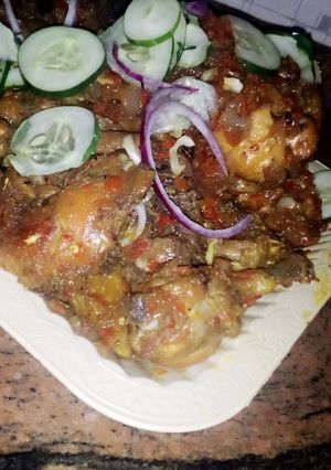 A picture of Pepper chicken.
