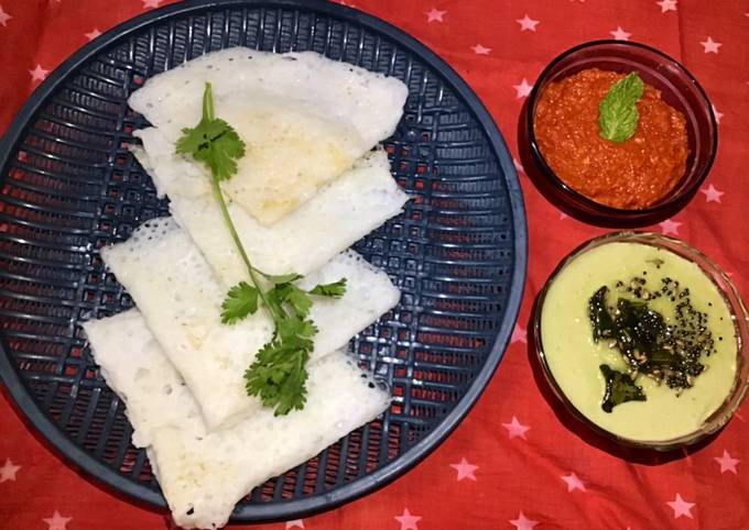 Recipe of Delicious Neer dosa