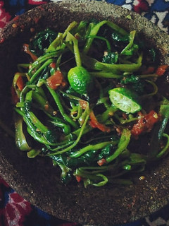 Foto resep Plecing kangkung pedas manis