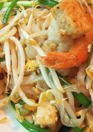 รูปของ ผัดไทยกุ้งสด