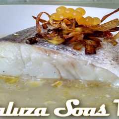 Una foto de Merluza Sous Vide(baja temperatura)