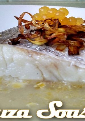 Una foto de Merluza Sous Vide(baja temperatura)