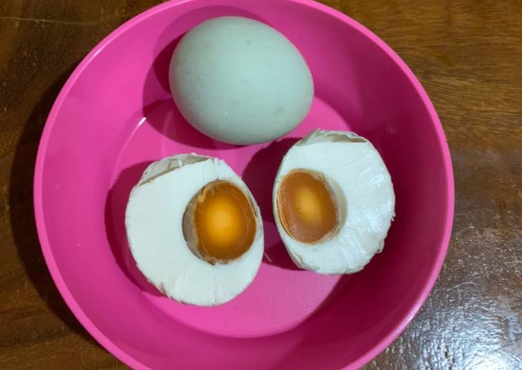 Telur Asin Homemade