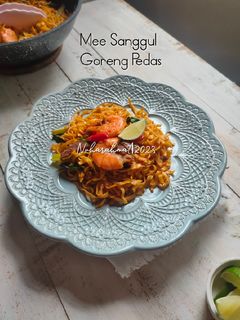 Gambar Mee Sanggul Goreng Pedas