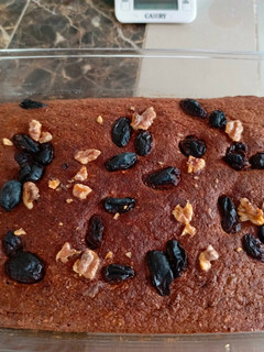 Una foto de Cake de plátano maduro
