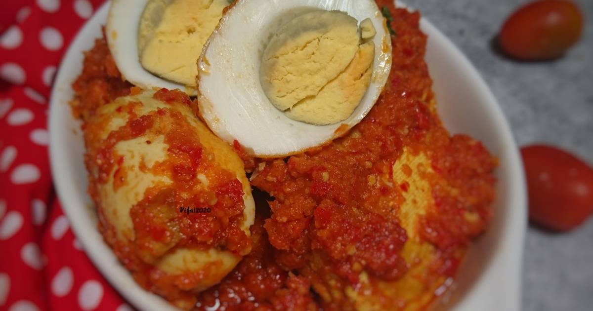 Resep Telur Tahu Balado Oleh Vifa Cookpad 2385