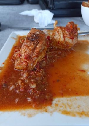 Una foto de Pollo al Chilindrón Mambo