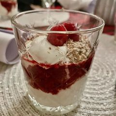 A picture of Cranachan for Burns Night.