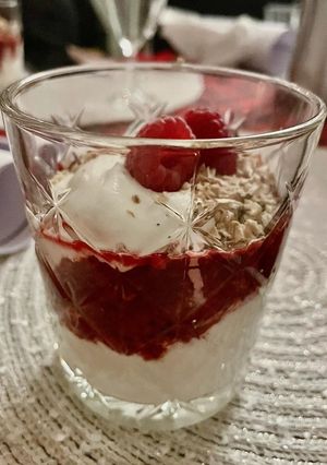 A picture of Cranachan for Burns Night.