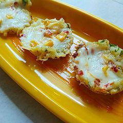 Cheesy Mashed Potato Cups A picture of Cheesy Mashed Potato Cups.
