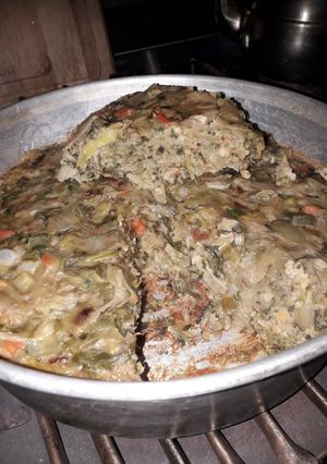 Una foto de Soufflé de escarola