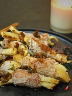 鮮蔬肉片卷（醃冬瓜料理） 的食譜成品照片