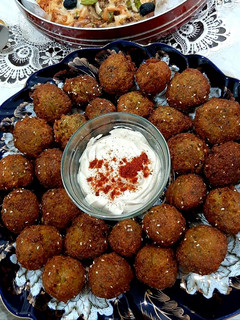 صورة لوصفة فلافل مع صوص